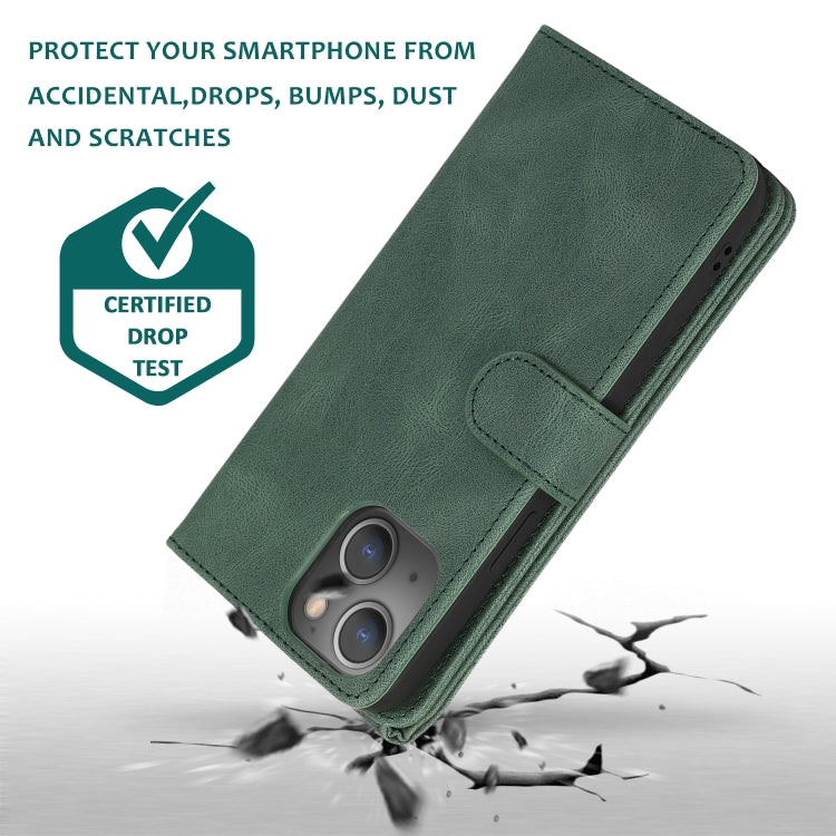 Skin-feel Crazy Horse Texture Zipper Wallet Bag Horizontal Flip Leather Case with Holder & Card Slots & Wallet & Lanyard, For iPhone 13 mini, For iPhone 13, For iPhone 13 Pro, For iPhone 13 Pro Max