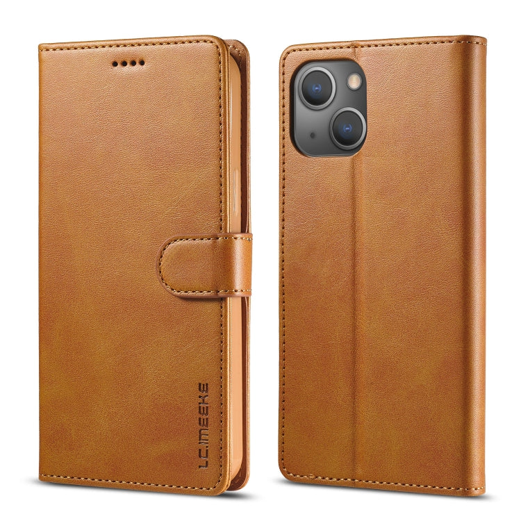 LC.IMEEKE Calf Texture Horizontal Flip Leather Case with Holder & Card Slots & Wallet, For iPhone 13 mini, For iPhone 13, For iPhone 13 Pro, For iPhone 13 Pro Max