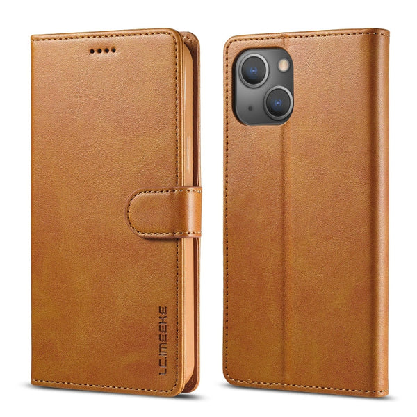LC.IMEEKE Calf Texture Horizontal Flip Leather Case with Holder & Card Slots & Wallet, For iPhone 13 mini, For iPhone 13, For iPhone 13 Pro, For iPhone 13 Pro Max