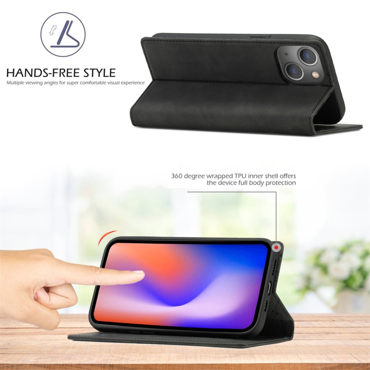 LC.IMEEKE Strong Magnetic PU + Matte TPU Horizontal Flip Leather Case with Holder & Card Slots & Wallet, For iPhone 13 mini, For iPhone 13, For iPhone 13 Pro, For iPhone 13 Pro Max