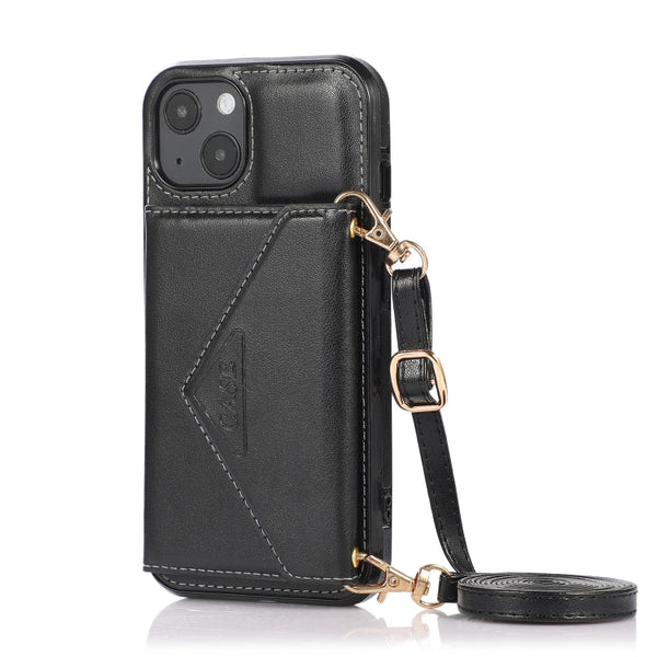 Multi-functional Cross-body Card Bag TPU+PU Back Cover Case with Holder & Card Slot & Wallet, For iPhone 13 mini, For iPhone 13, For iPhone 13 Pro, For iPhone 13 Pro Max