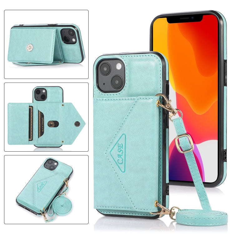 Multi-functional Cross-body Card Bag TPU+PU Back Cover Case with Holder & Card Slot & Wallet, For iPhone 13 mini, For iPhone 13, For iPhone 13 Pro, For iPhone 13 Pro Max