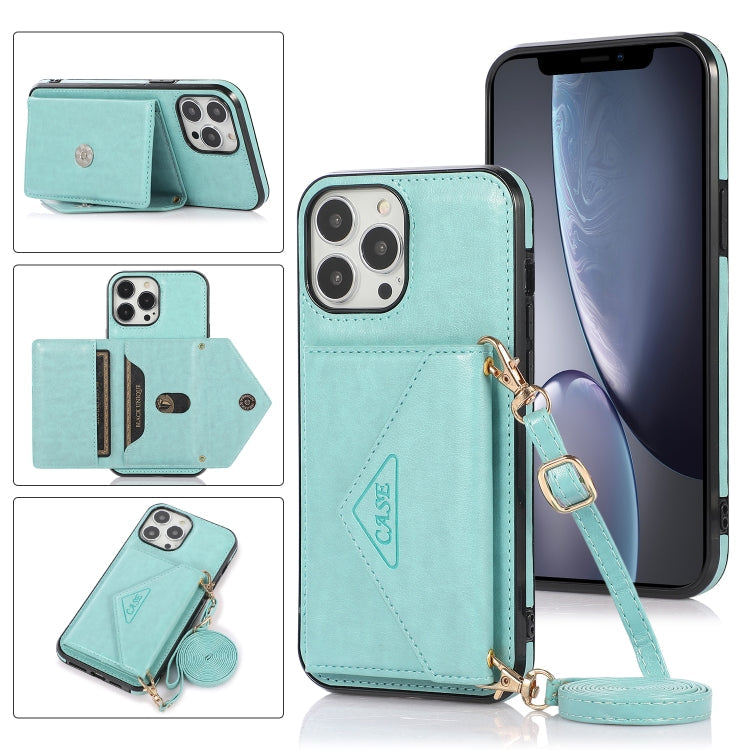 Multi-functional Cross-body Card Bag TPU+PU Back Cover Case with Holder & Card Slot & Wallet, For iPhone 13 mini, For iPhone 13, For iPhone 13 Pro, For iPhone 13 Pro Max