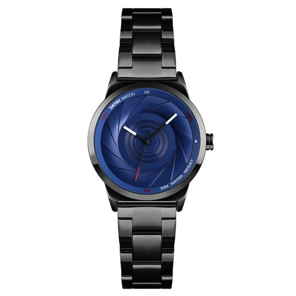 SKMEI 9210 Ladies Business Watch Simple 3D Dial Quartz Watch