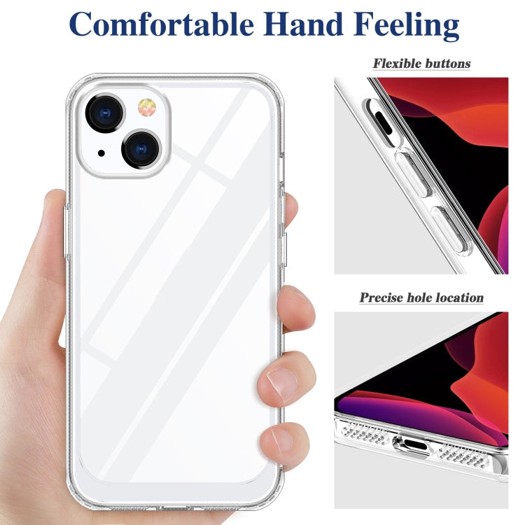 Crystal Clear Shockproof PC + TPU Protective Case, For iPhone 13 mini, For iPhone 13, For iPhone 13 Pro, For iPhone 13 Pro Max, For iPhone 12 Pro, For iPhone 12 Pro Max, For iPhone 11 Pro Max, For iPhone 8 Plus / 7 Plus, For iPhone XS Max              ...