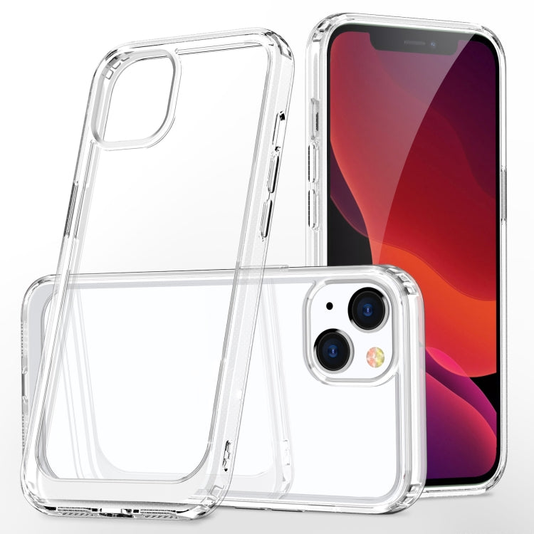 Crystal Clear Shockproof PC + TPU Protective Case, For iPhone 13 mini, For iPhone 13, For iPhone 13 Pro, For iPhone 13 Pro Max, For iPhone 12 Pro, For iPhone 12 Pro Max, For iPhone 11 Pro Max, For iPhone 8 Plus / 7 Plus, For iPhone XS Max              ...