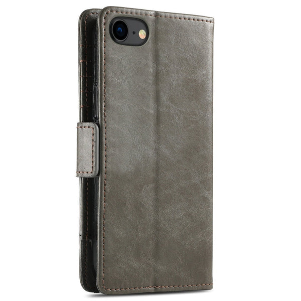 CaseNeo Business Splicing Dual Magnetic Buckle Horizontal Flip PU Leather Case with Holder & Card Slots & Wallet, For iPhone 6, For iPhone 7 / 8 / SE(2020), For iPhone 13, For iPhone 13 Pro Max