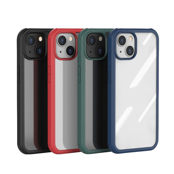 Shockproof TPU + Double-sided Glass Protective Case, For iPhone 13 Pro Max