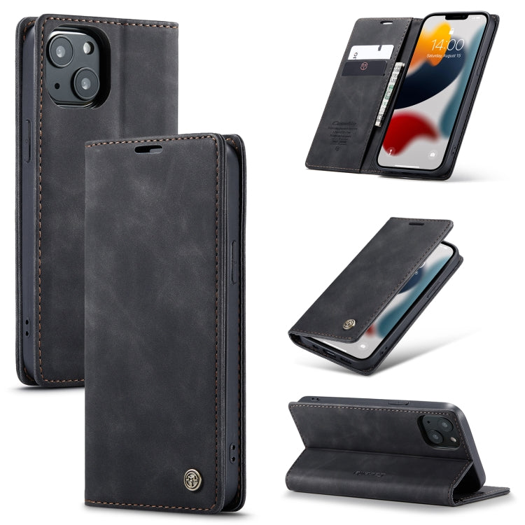 CaseMe-013 Multifunctional Retro Frosted Horizontal Flip Leather Case with Card Slot & Holder & Wallet, For iPhone 13 mini, For iPhone 13, For iPhone 13 Pro, For iPhone 13 Pro Max