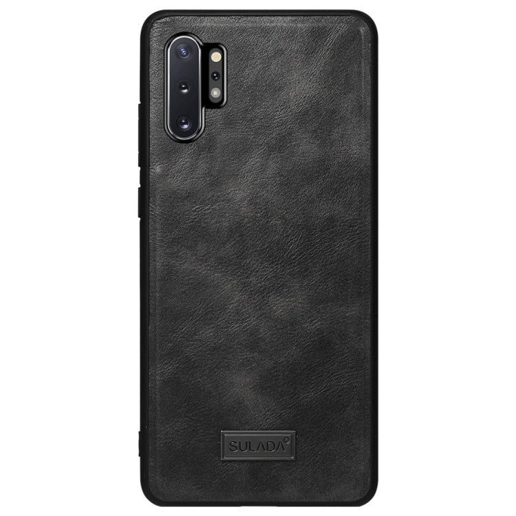 SULADA Shockproof TPU + Handmade Leather Protective Case, For Huawi Mate 30, For Huawi Mate 30 Pro, For Galaxy Note 10+