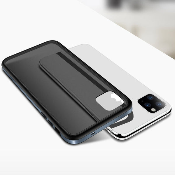 SULADA Shockproof Aviation Aluminum Metal frame + TPU + Frosted Protective Case, For iPhone 11
