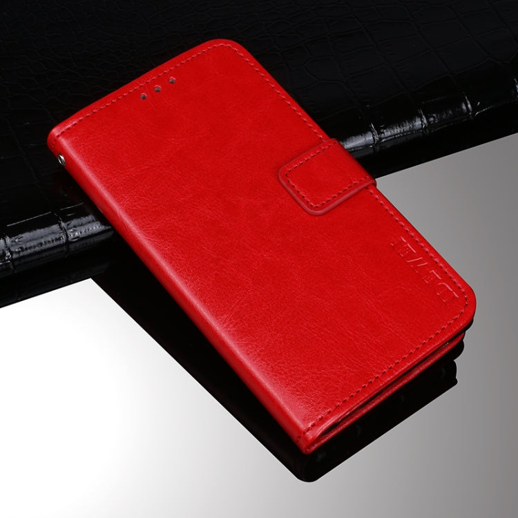 idewei Crazy Horse Texture Horizontal Flip Leather Case with Holder & Card Slots & Wallet, For Doogee N40 Pro, For Xiaomi Redmi 10, For vivo iQOO 8