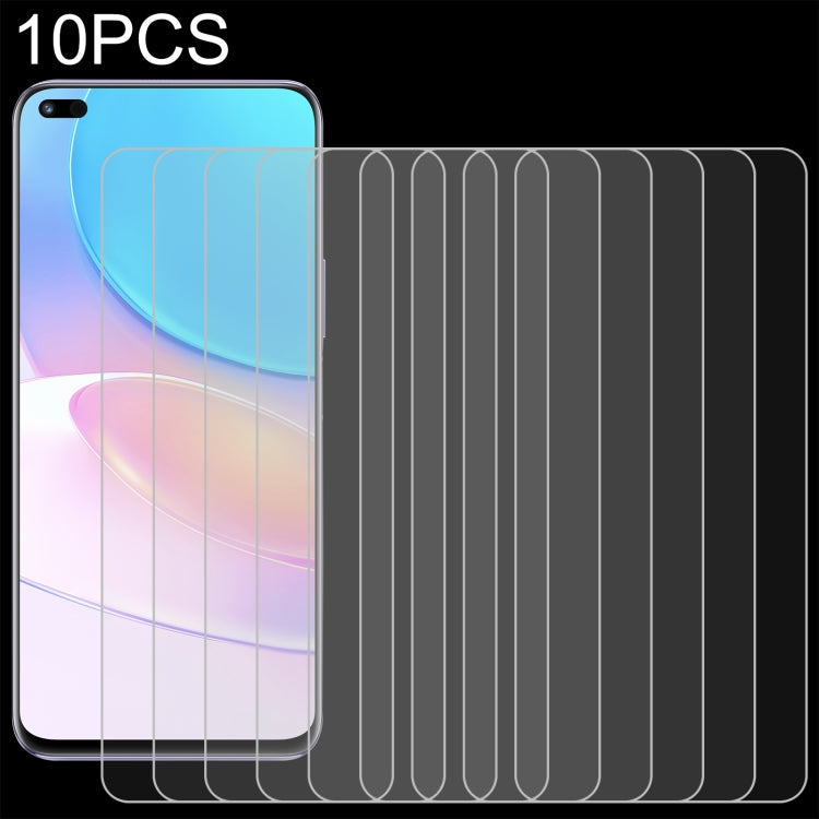 10 PCS 0.26mm 9H 2.5D Tempered Glass Film