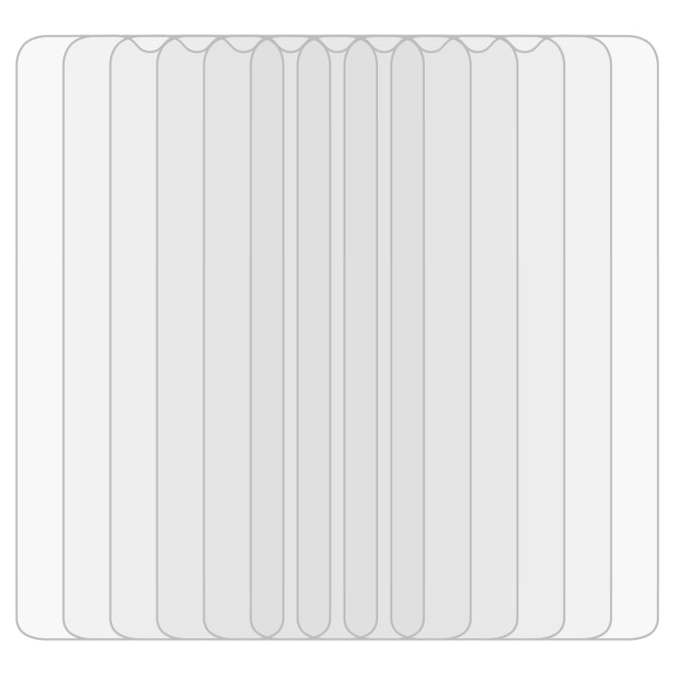 10 PCS 0.26mm 9H 2.5D Tempered Glass Film