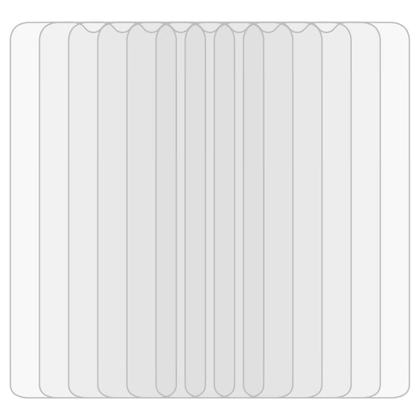 10 PCS 0.26mm 9H 2.5D Tempered Glass Film