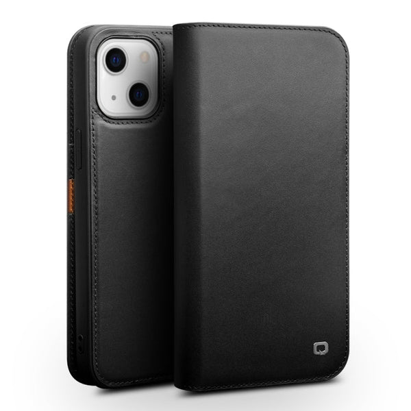 QIALINO Business Horizontal Flip Leather Case with Holder & Card Slots & Wallet, For iPhone 13 Pro, For iPhone 13 Pro Max, For iPhone 13, For iPhone 13 mini