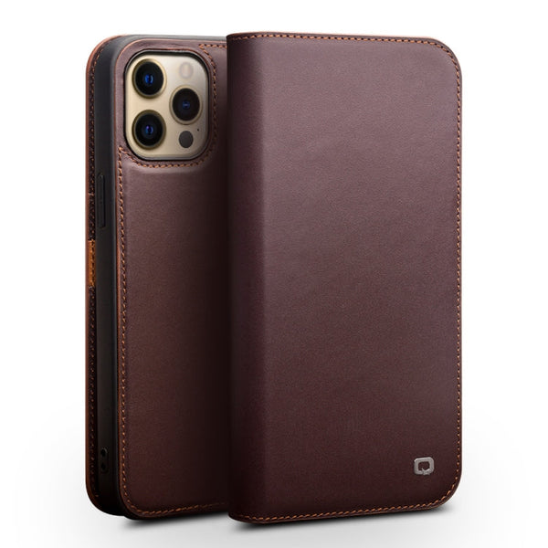 QIALINO Business Horizontal Flip Leather Case with Holder & Card Slots & Wallet, For iPhone 13 Pro, For iPhone 13 Pro Max, For iPhone 13, For iPhone 13 mini