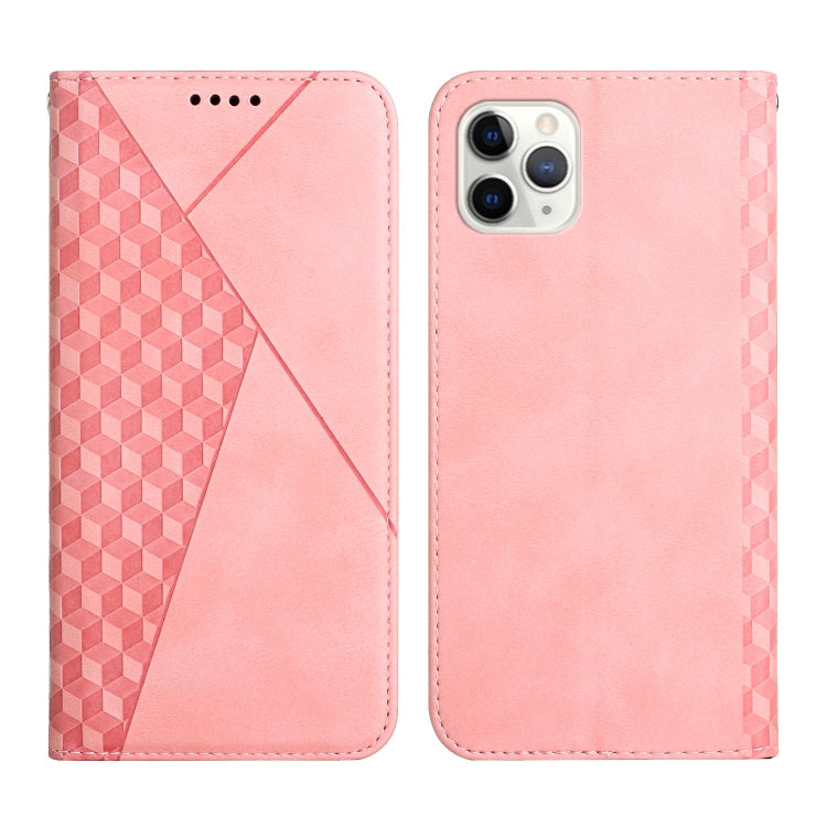 Diamond Pattern Splicing Skin Feel Magnetic Horizontal Flip Leather Case with Card Slots & Holder & Wallet, For iPhone 11 Pro, For iPhone 11 Pro Max, For iPhone X / XS, For iPhone XR