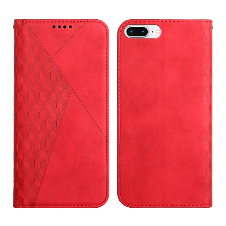 Diamond Pattern Splicing Skin Feel Magnetic Horizontal Flip Leather Case with Card Slots & Holder & Wallet, For iPhone XS Max, For iPhone SE 2022 / SE 2020 / 7 / 8 / 6, For iPhone 7 Plus / 8 Plus