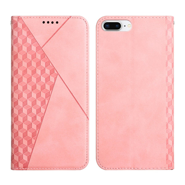 Diamond Pattern Splicing Skin Feel Magnetic Horizontal Flip Leather Case with Card Slots & Holder & Wallet, For iPhone XS Max, For iPhone SE 2022 / SE 2020 / 7 / 8 / 6, For iPhone 7 Plus / 8 Plus