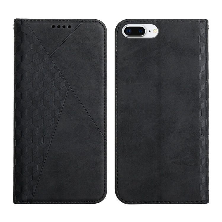Diamond Pattern Splicing Skin Feel Magnetic Horizontal Flip Leather Case with Card Slots & Holder & Wallet, For iPhone XS Max, For iPhone SE 2022 / SE 2020 / 7 / 8 / 6, For iPhone 7 Plus / 8 Plus