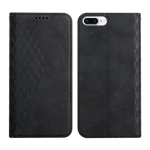 Diamond Pattern Splicing Skin Feel Magnetic Horizontal Flip Leather Case with Card Slots & Holder & Wallet, For iPhone XS Max, For iPhone SE 2022 / SE 2020 / 7 / 8 / 6, For iPhone 7 Plus / 8 Plus