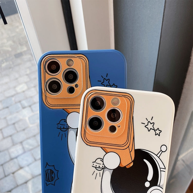 Spaceman Binoculars Shockproof Protective Case, For iPhone 13 mini, For iPhone 13, For iPhone 13 Pro, For iPhone 13 Pro Max, For iPhone 12 mini, For iPhone 12, For iPhone 12 Pro, For iPhone 12 Pro Max, For iPhone 11, For iPhone 11 Pro                  ...