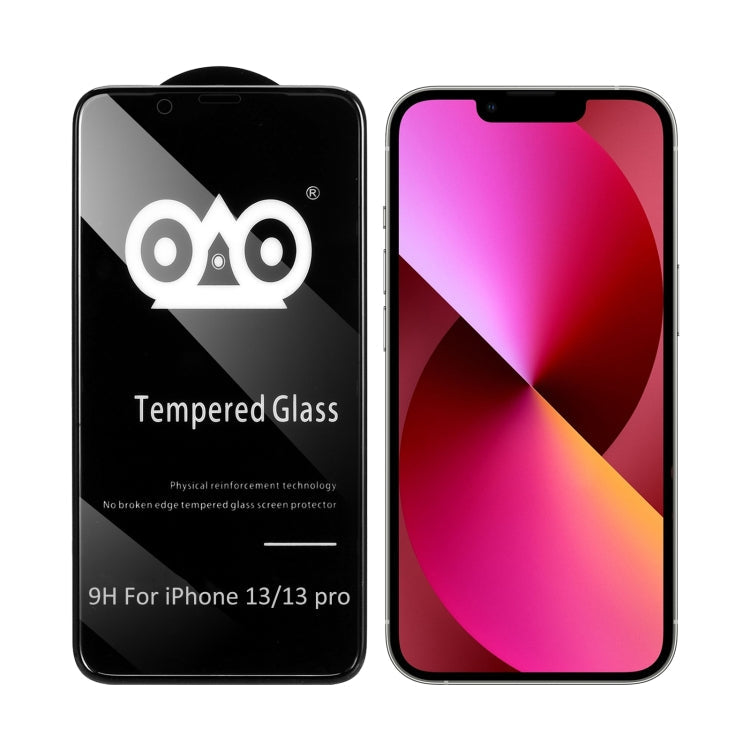 For iPhone 13 / 13 Pro Shockproof Anti-breaking Edge Airbag Tempered Glass Film, For iPhone 13 mini (1 PC), For iPhone 16e / 13 / 13 Pro  (1 PC), For iPhone 13 Pro Max(1 PC)