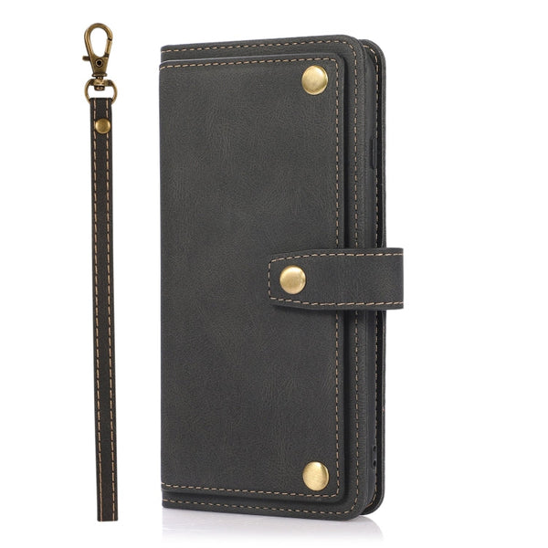 PU + TPU Horizontal Flip Leather Case with Holder & Card Slot & Wallet & Lanyard, For iPhone 8 Plus & 7 Plus, For iPhone XS / X, For iPhone XR, For iPhone XS Max