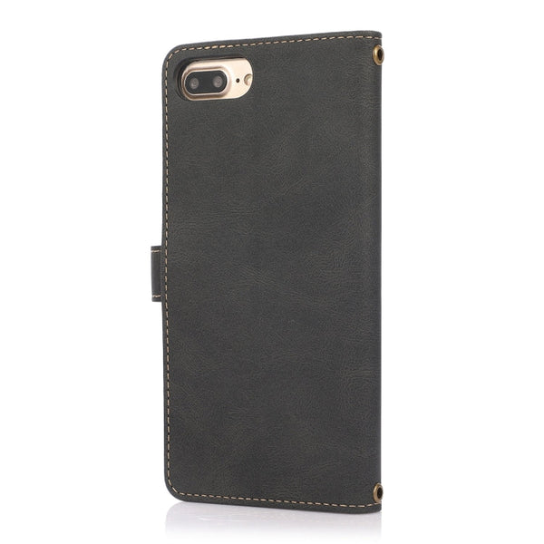 PU + TPU Horizontal Flip Leather Case with Holder & Card Slot & Wallet & Lanyard, For iPhone 8 Plus & 7 Plus, For iPhone XS / X, For iPhone XR, For iPhone XS Max