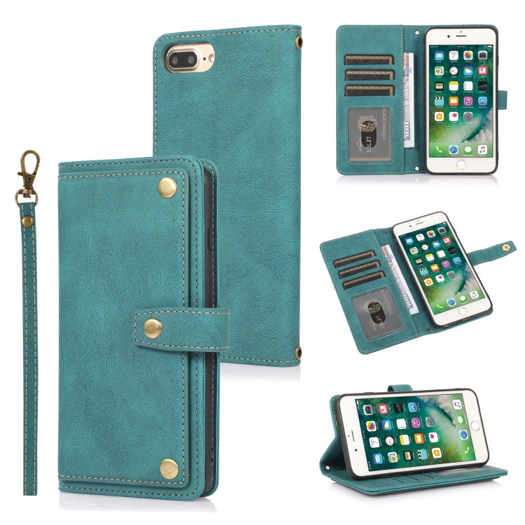 PU + TPU Horizontal Flip Leather Case with Holder & Card Slot & Wallet & Lanyard, For iPhone 8 Plus & 7 Plus, For iPhone XS / X, For iPhone XR, For iPhone XS Max