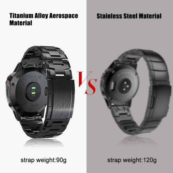 26mm Titanium Alloy Quick Release Replacement Watchband