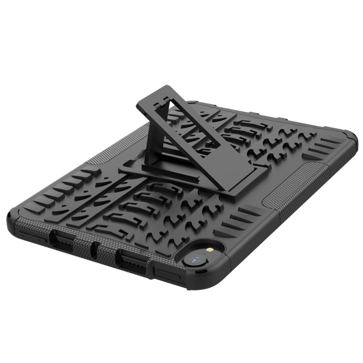 Tire Texture TPU + PC Shockproof Case with Holder