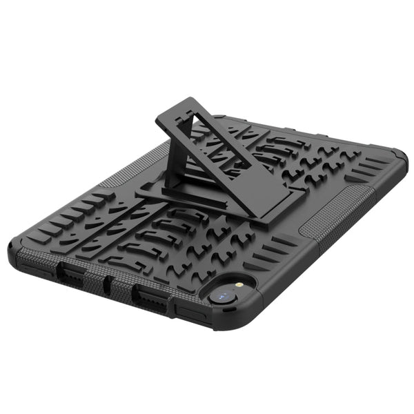 Tire Texture TPU + PC Shockproof Case with Holder