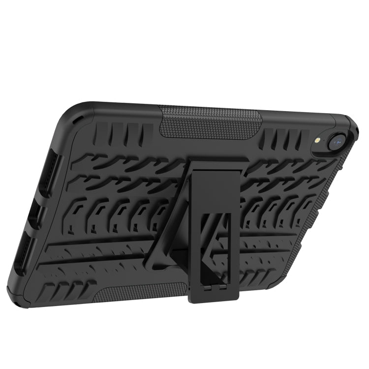 Tire Texture TPU + PC Shockproof Case with Holder