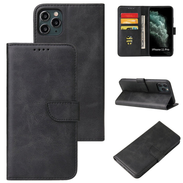 Calf Texture Buckle Horizontal Flip Leather Case with Holder & Card Slots & Wallet, For iPhone 12 Pro Max, For iPhone 12 / 12 Pro, For iPhone 12 mini, For iPhone 11 Pro Max