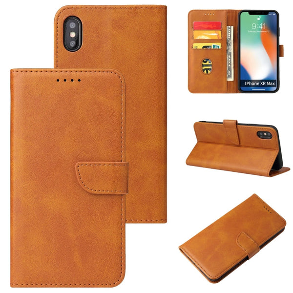 Calf Texture Buckle Horizontal Flip Leather Case with Holder & Card Slots & Wallet, For iPhone 11 Pro, For iPhone 11, For iPhone X / XS, For iPhone XS Max