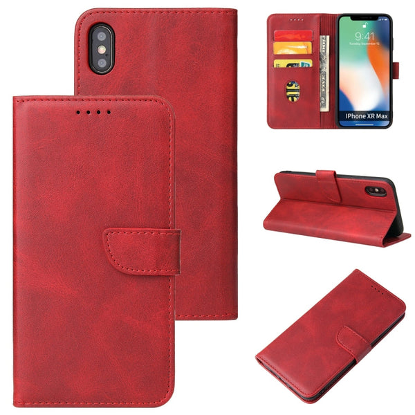 Calf Texture Buckle Horizontal Flip Leather Case with Holder & Card Slots & Wallet, For iPhone 11 Pro, For iPhone 11, For iPhone X / XS, For iPhone XS Max