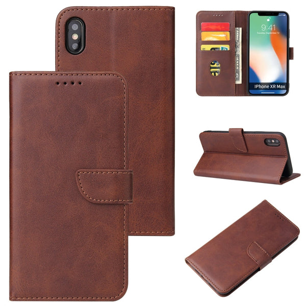 Calf Texture Buckle Horizontal Flip Leather Case with Holder & Card Slots & Wallet, For iPhone 11 Pro, For iPhone 11, For iPhone X / XS, For iPhone XS Max