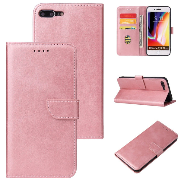 Calf Texture Buckle Horizontal Flip Leather Case with Holder & Card Slots & Wallet, For iPhone XR, For iPhone SE 2022 / SE 2020 & 8 & 7, For iPhone 8 Plus & 7 Plus, For iPhone 6 Plus & 6s Plus