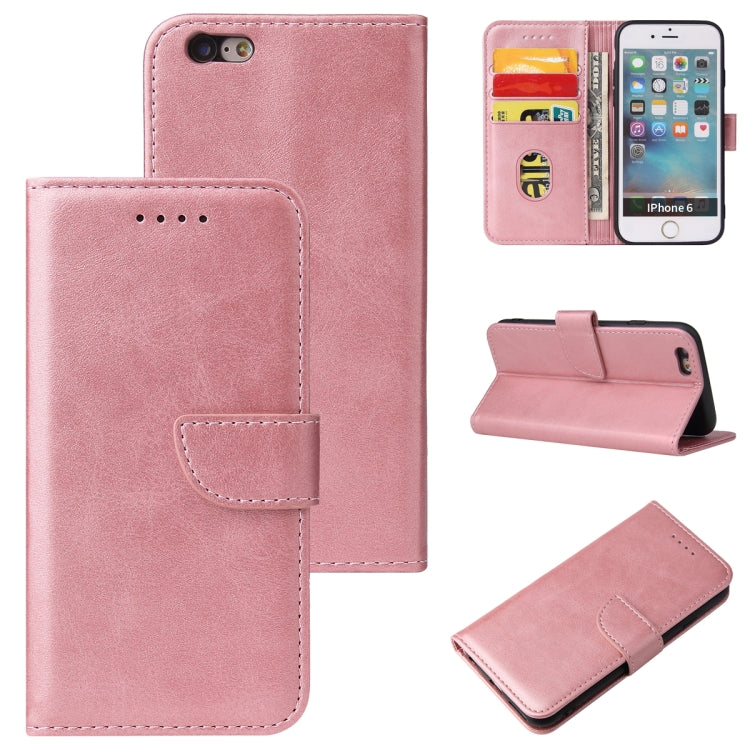 Calf Texture Buckle Horizontal Flip Leather Case with Holder & Card Slots & Wallet, For iPhone XR, For iPhone SE 2022 / SE 2020 & 8 & 7, For iPhone 8 Plus & 7 Plus, For iPhone 6 Plus & 6s Plus