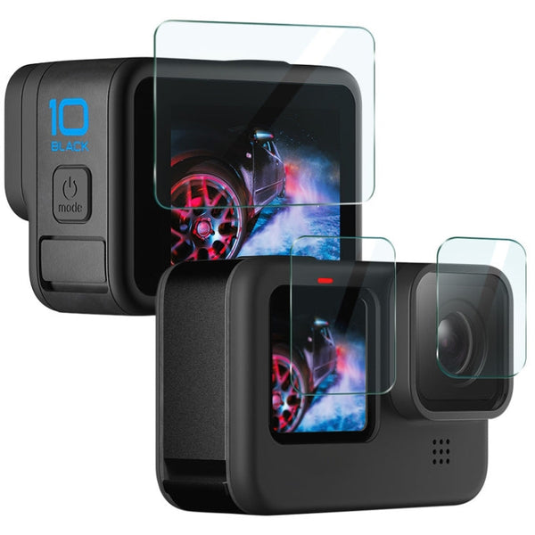 IMAK 3 in 1 Camera Lens and Screen Tempered Glass Film