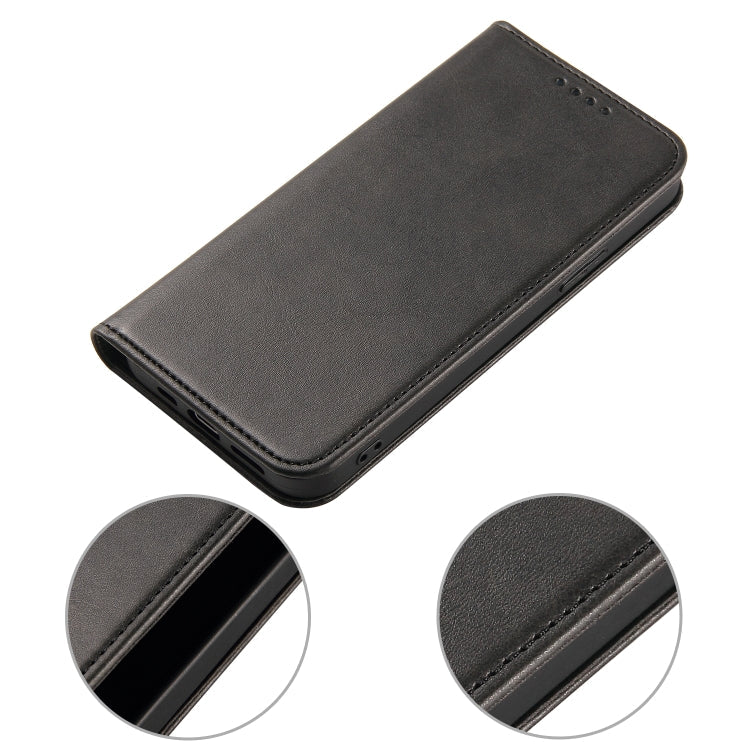 Calf Texture Magnetic Horizontal Flip Leather Case with Holder & Card Slots & Wallet