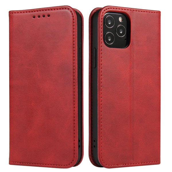 Calf Texture Magnetic Horizontal Flip Leather Case with Holder & Card Slots & Wallet