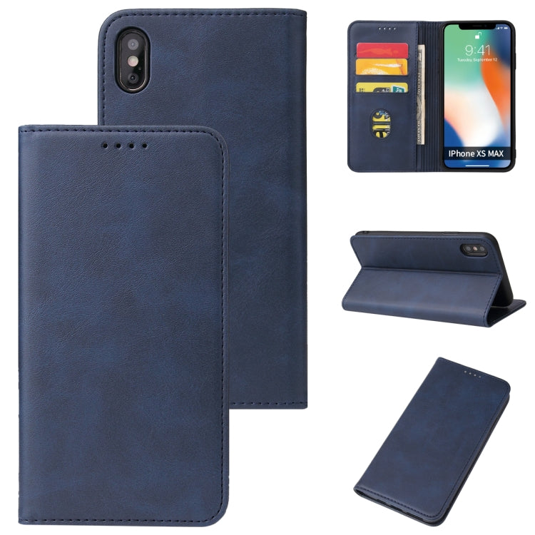 Calf Texture Magnetic Horizontal Flip Leather Case with Holder & Card Slots & Wallet