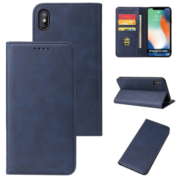 Calf Texture Magnetic Horizontal Flip Leather Case with Holder & Card Slots & Wallet