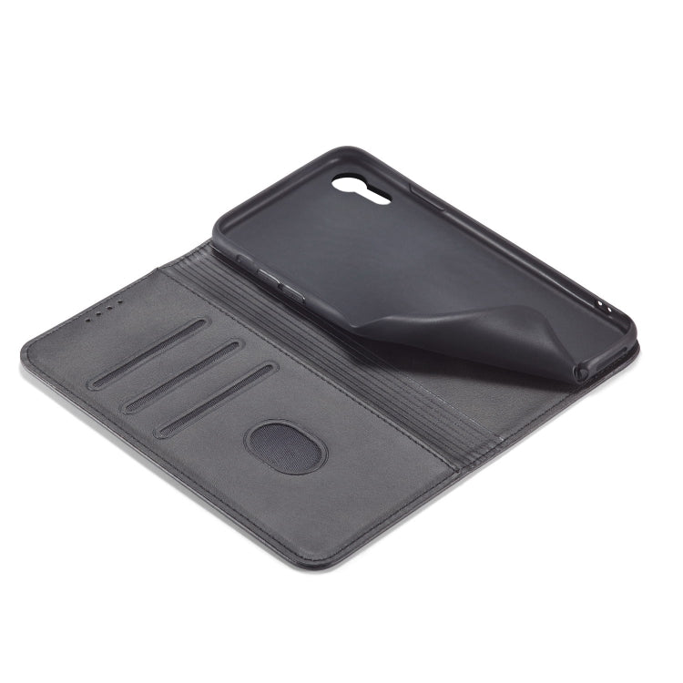 Calf Texture Magnetic Horizontal Flip Leather Case with Holder & Card Slots & Wallet