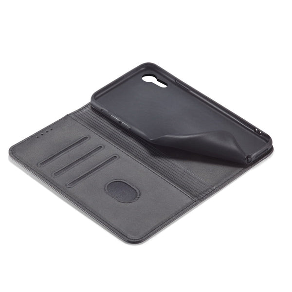 Calf Texture Magnetic Horizontal Flip Leather Case with Holder & Card Slots & Wallet