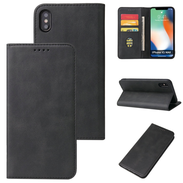 Calf Texture Magnetic Horizontal Flip Leather Case with Holder & Card Slots & Wallet