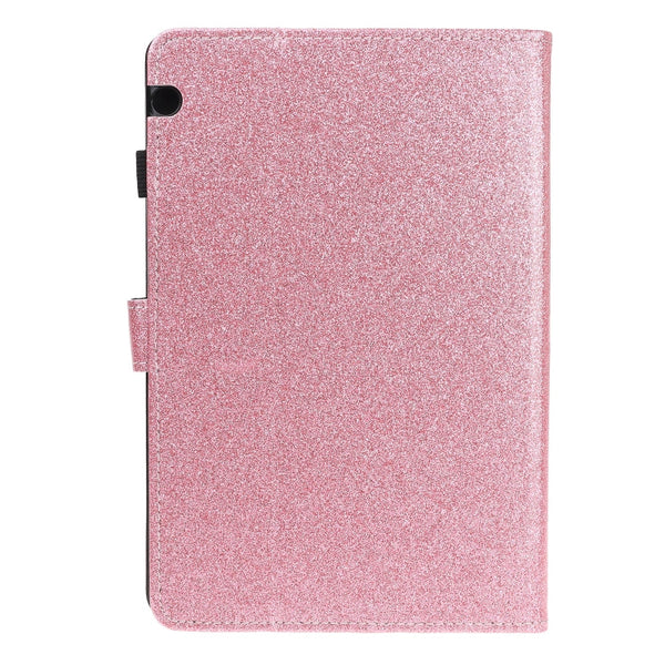 Varnish Glitter Powder Horizontal Flip Leather Case with Holder & Card Slot, For Huawei MediaPad T5, For iPad 10.2 / 10.5, For iPad 2 / 3 / 4, For iPad Air / Air 2 / iPad 9.7